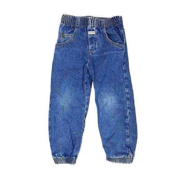 Bugle Boy Bottoms Vintagebugle Boyskids Logo Denim Jeans Jogger
